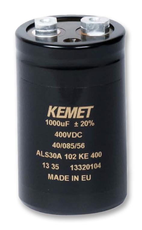 KEMET ALS31A103DE063 Condensadores Electrolíticos De Aluminio Con Terminal De Encaje A Presión/Tornillo