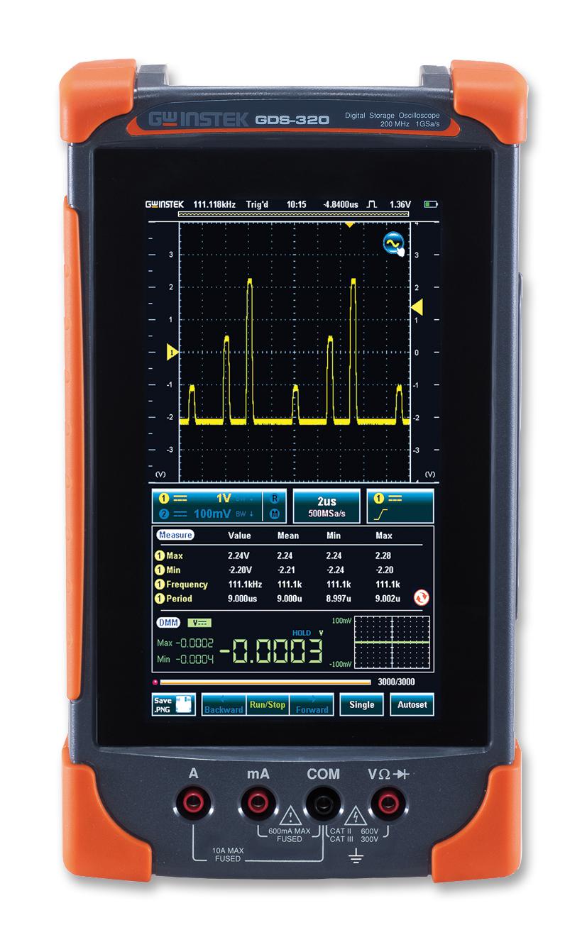 GW INSTEK GDS-310 Osciloscopios Portátiles