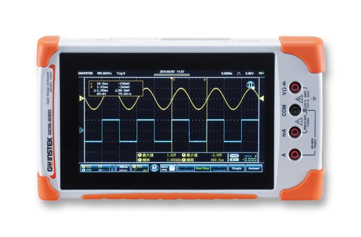 GW INSTEK GDS-210 Osciloscopios Portátiles