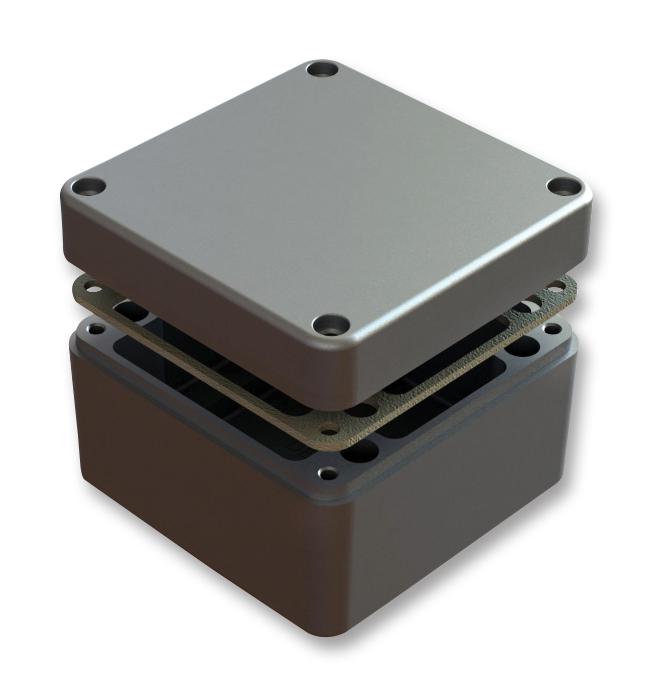 DELTRON ENCLOSURES 487-121208A-66 Carcasas De Metal