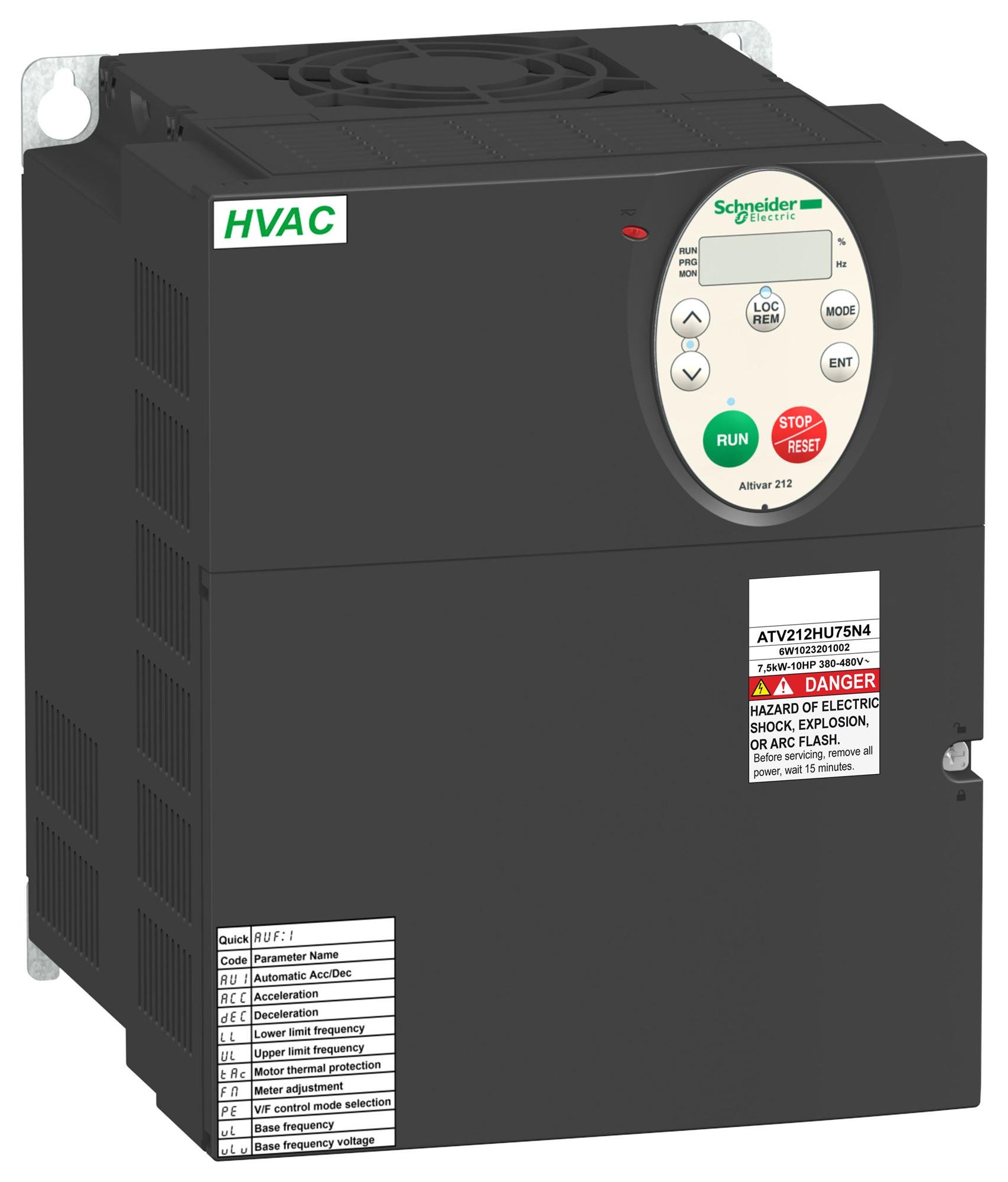 SCHNEIDER ELECTRIC ATV212HU75N4 Controladores De Motor AC