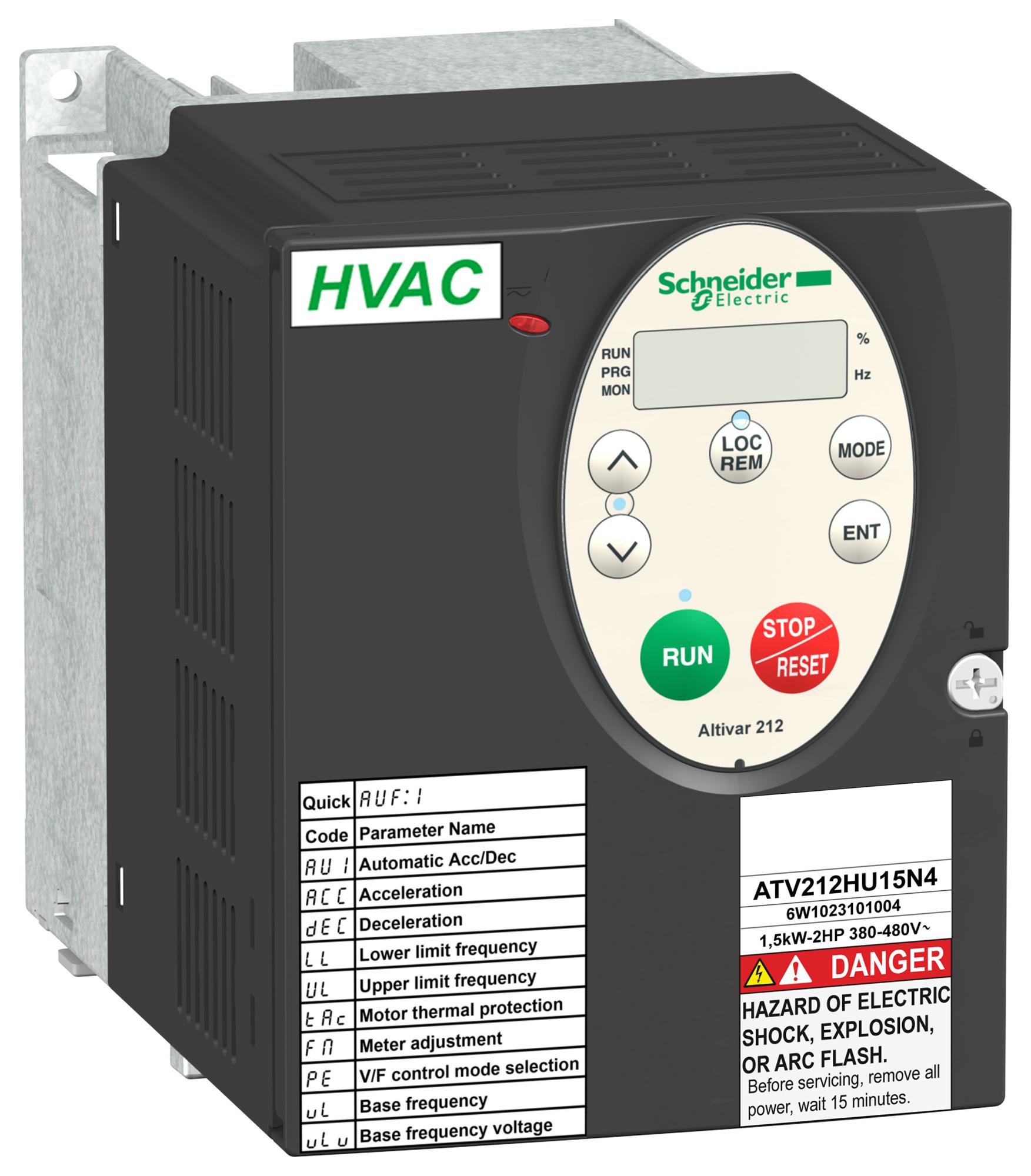 SCHNEIDER ELECTRIC ATV212HU15N4 Controladores De Motor AC