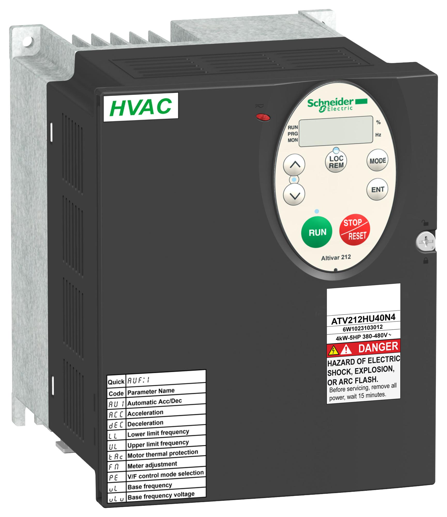 SCHNEIDER ELECTRIC ATV212HU40N4 Controladores De Motor AC