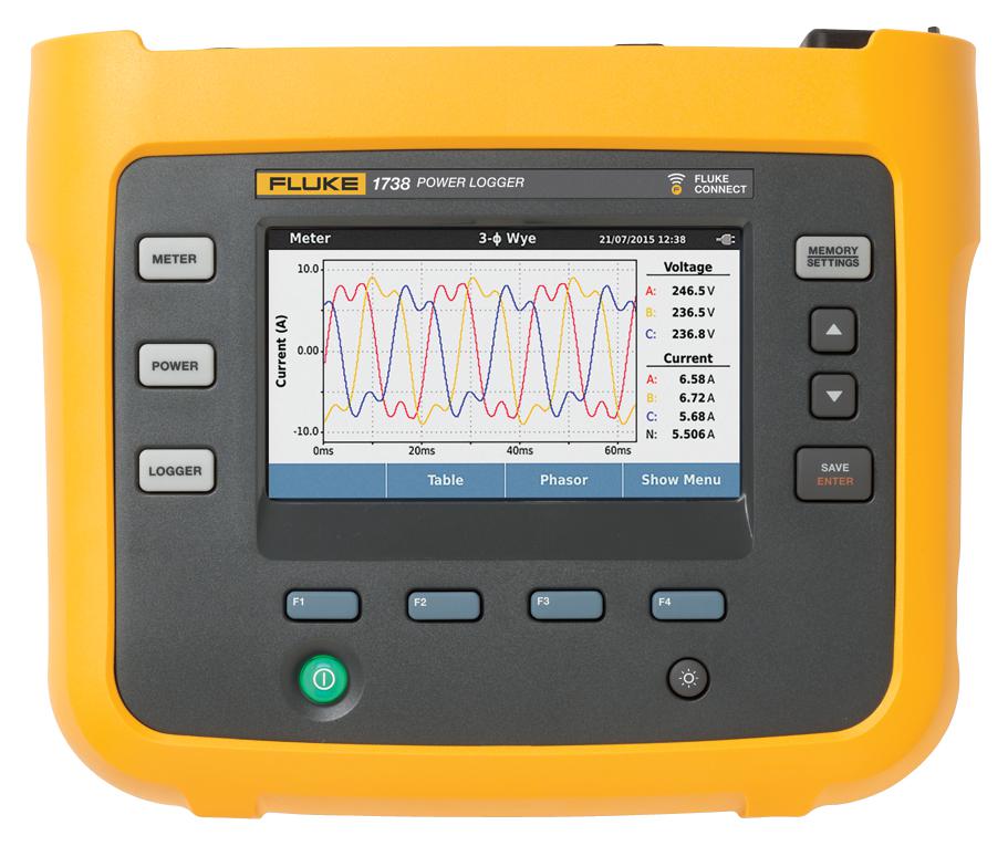 FLUKE FLUKE 1738/B Comprobadores De Análisis De Potencia