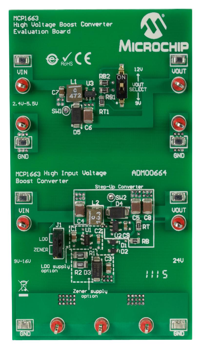 MICROCHIP ADM00664 Kits De Desarrollo Para Gestión De Alimentación - DC / DC