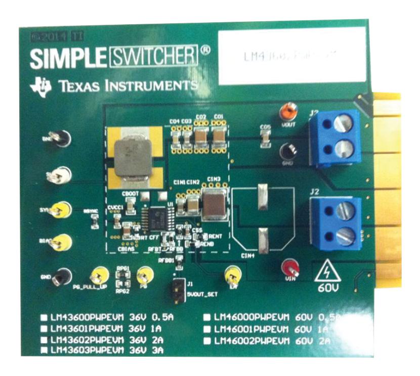 TEXAS INSTRUMENTS LM43603PWPEVM Kits De Desarrollo Para Gestión De Alimentación - DC / DC