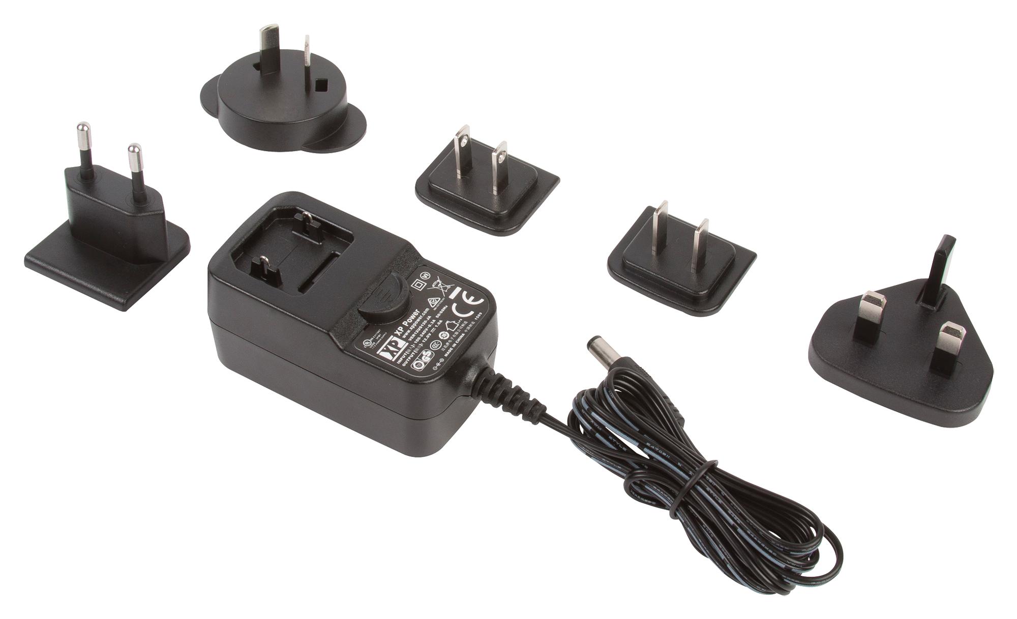 XP POWER VER12US050-JA Convertidores De Adaptador Enchufable Externo (AC / DC)