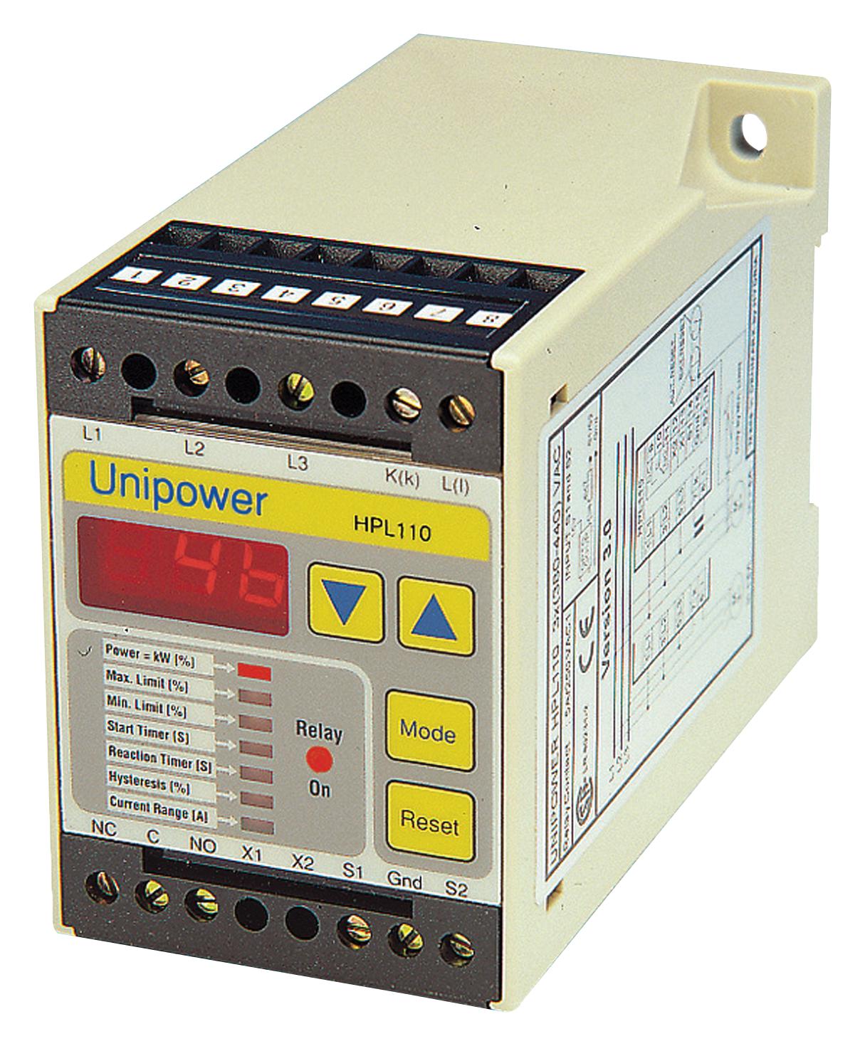 UNIPOWER HPL110 Controladores De Motor AC