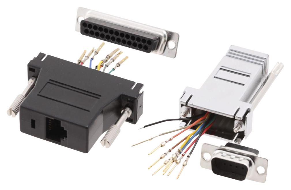 MH CONNECTORS DA9-PMJ8-M-K-RC Adaptadores Entre Series