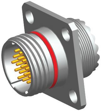 AMPHENOL AEROSPACE 2M801-010-02M9-19PA Conectores Circulares Con Especificación Equivalente A Militar