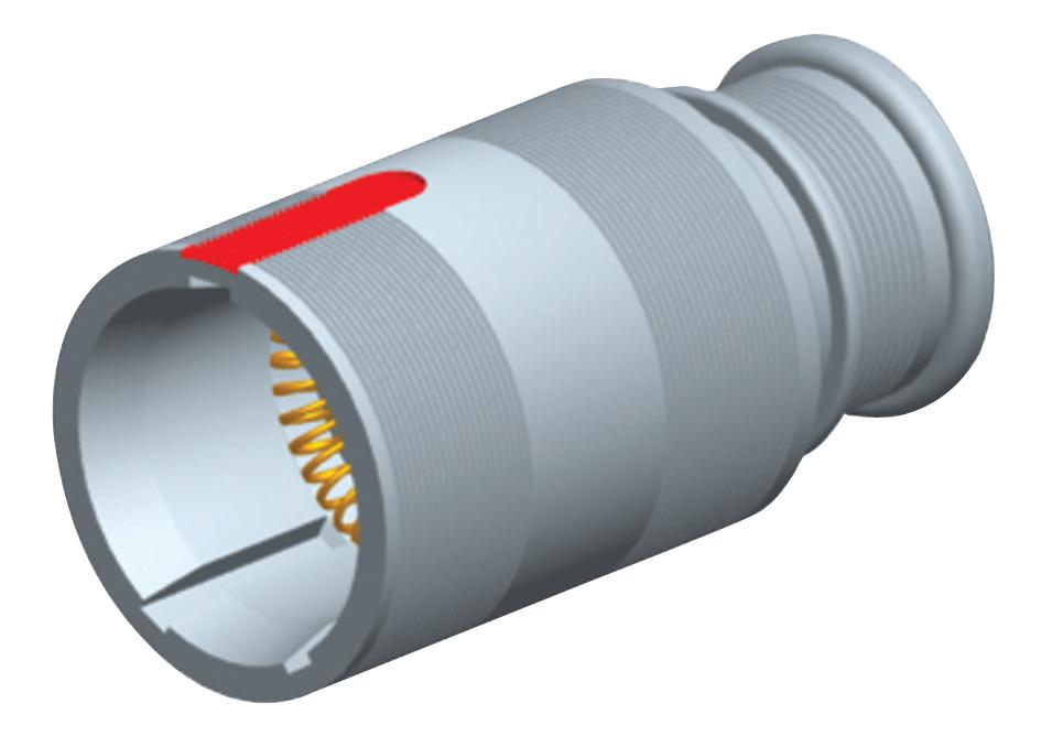 AMPHENOL AEROSPACE 2M804-003-01M14-55S Conectores Circulares Con Especificación Equivalente A Militar