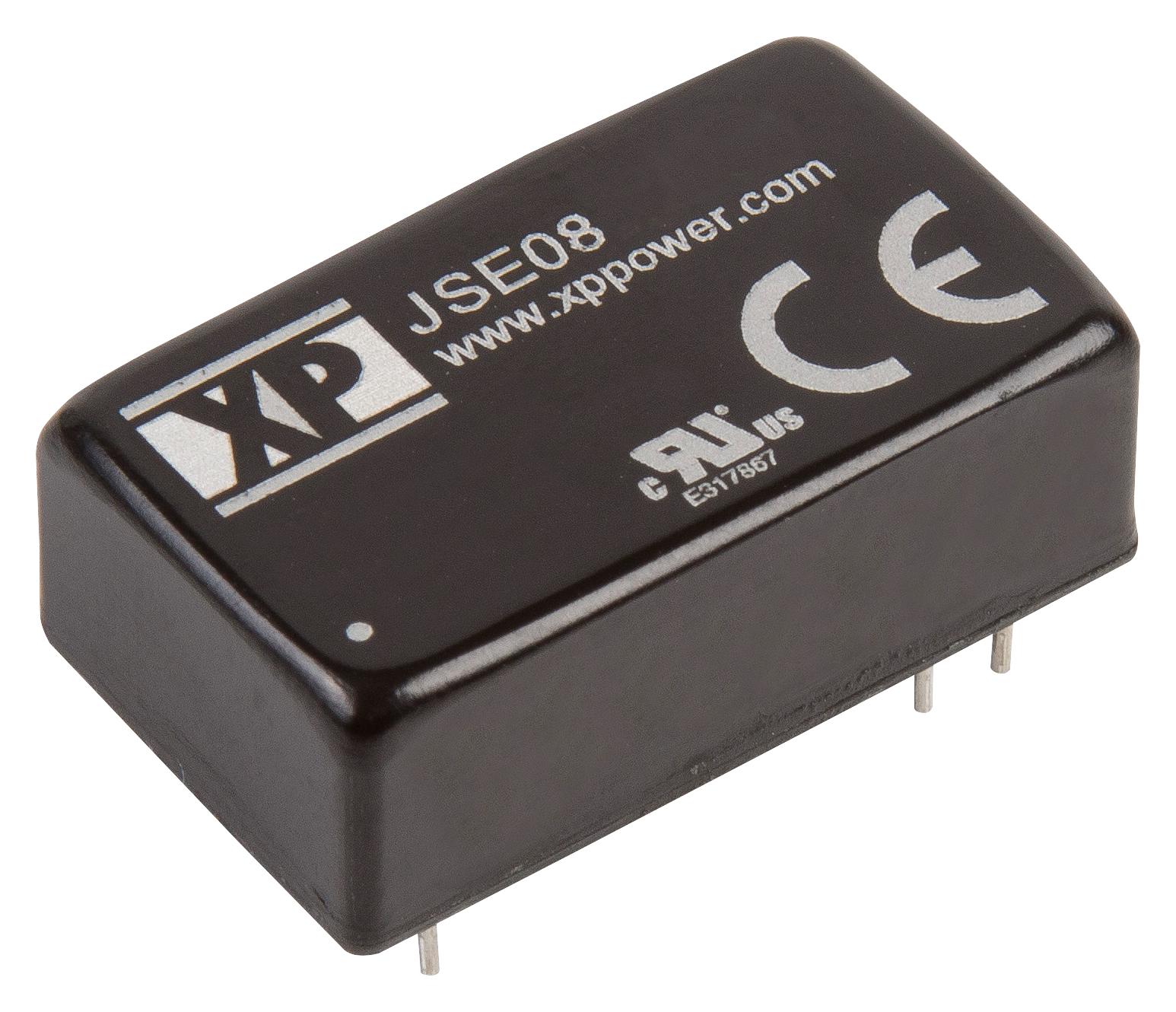 XP POWER JSE0824D12 Convertidores DC / DC Aislados De Montaje Pasante