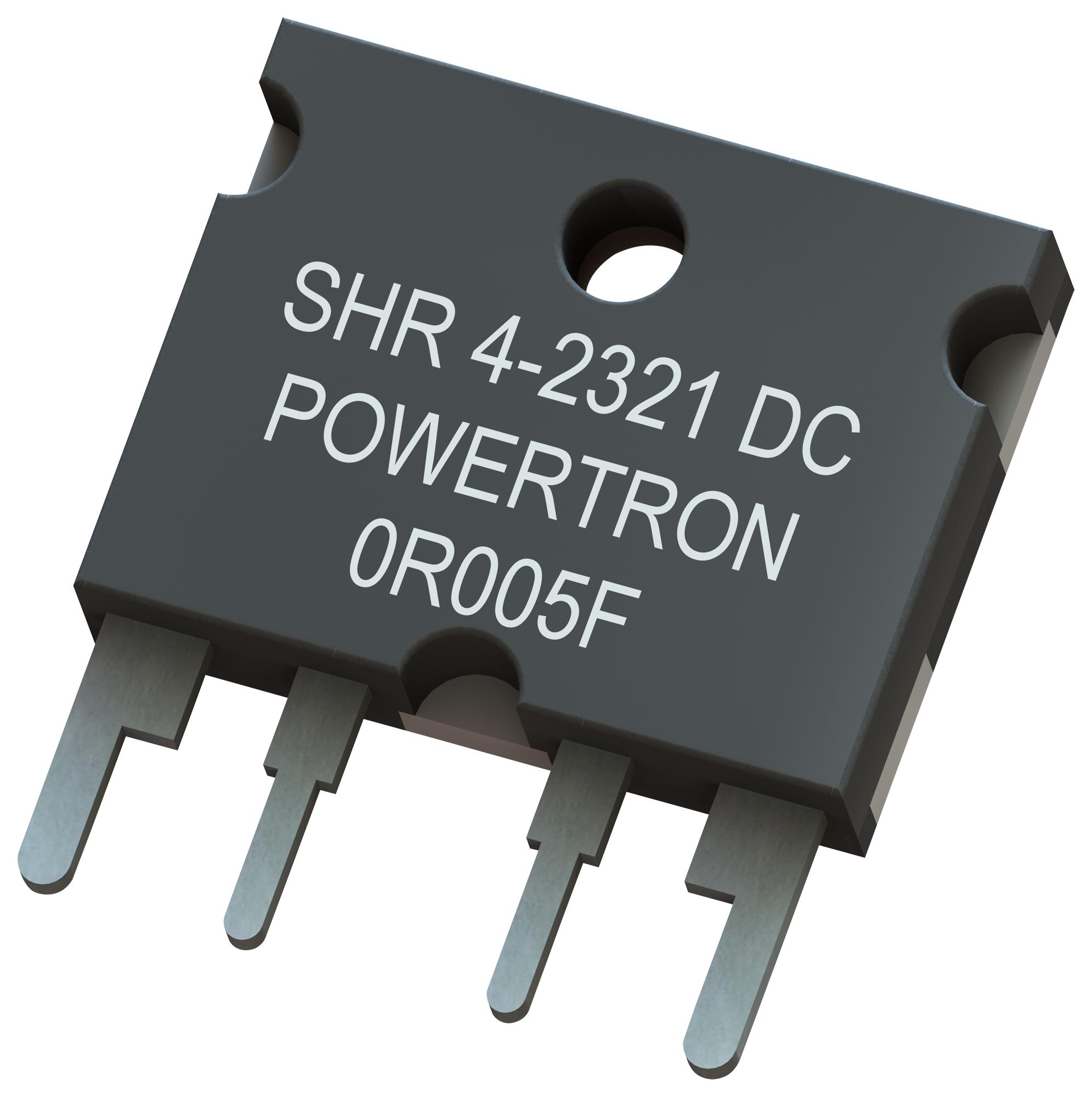 POWERTRON SHR 4-2321 0R005 S 1% M Resistencias De Orificio Pasante