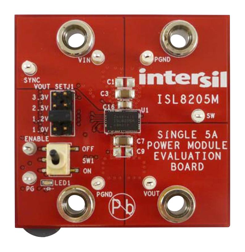 RENESAS ISL8205MEVAL1Z Kits De Desarrollo Para Gestión De Alimentación - DC / DC