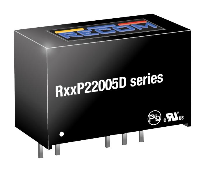 RECOM POWER R05P22005D Convertidores DC / DC Aislados De Montaje Pasante