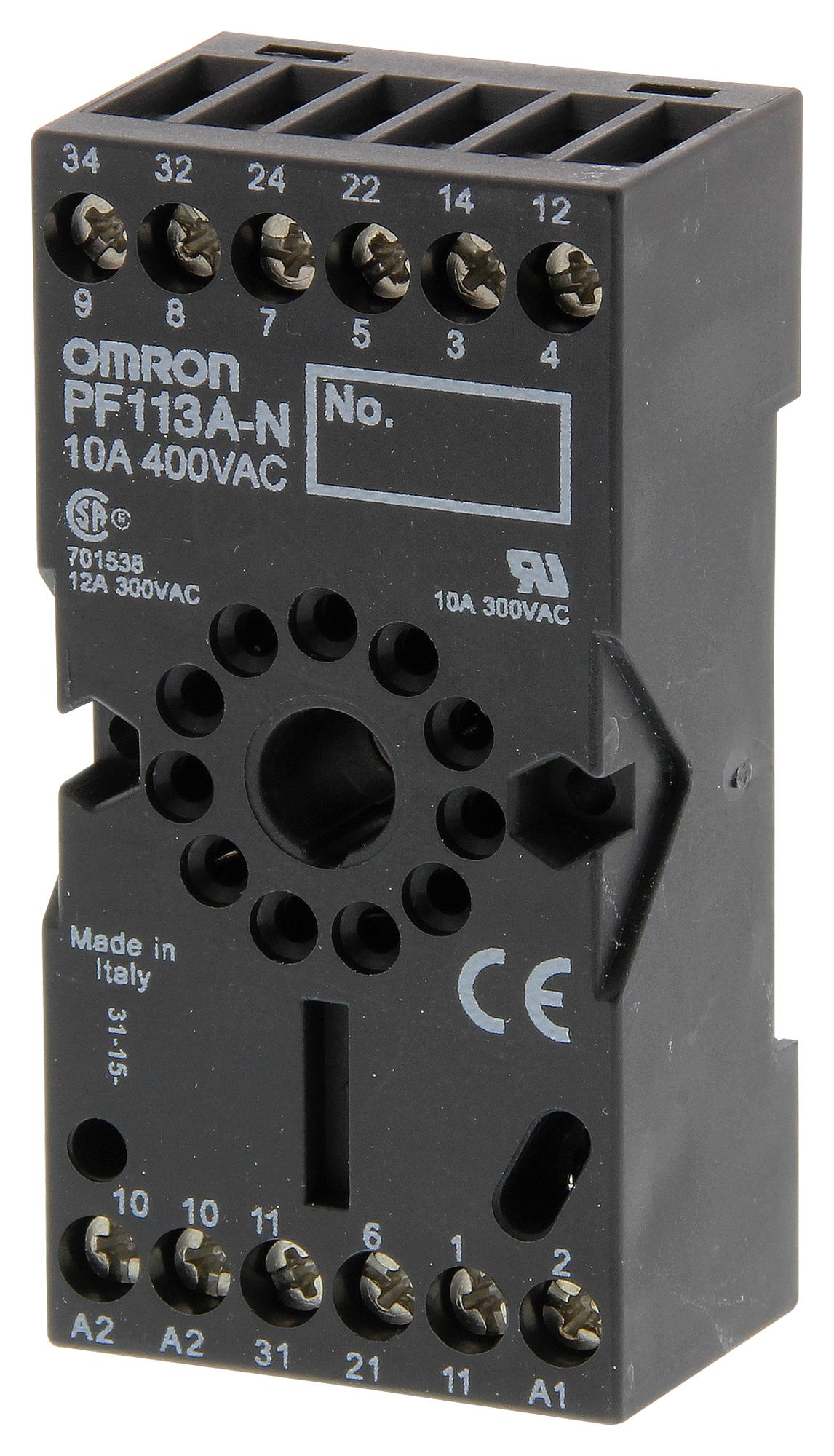 OMRON INDUSTRIAL AUTOMATION PF113A-N.2 Zócalos De Relé