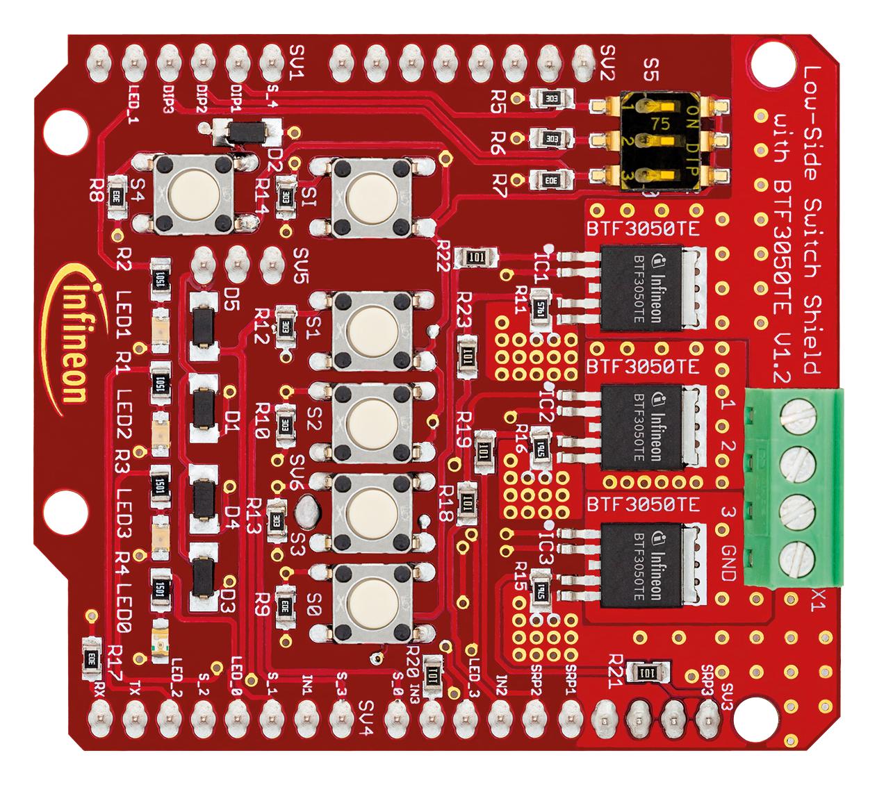 INFINEON SHIELDBTF3050TETOBO1 Potencia Embebida