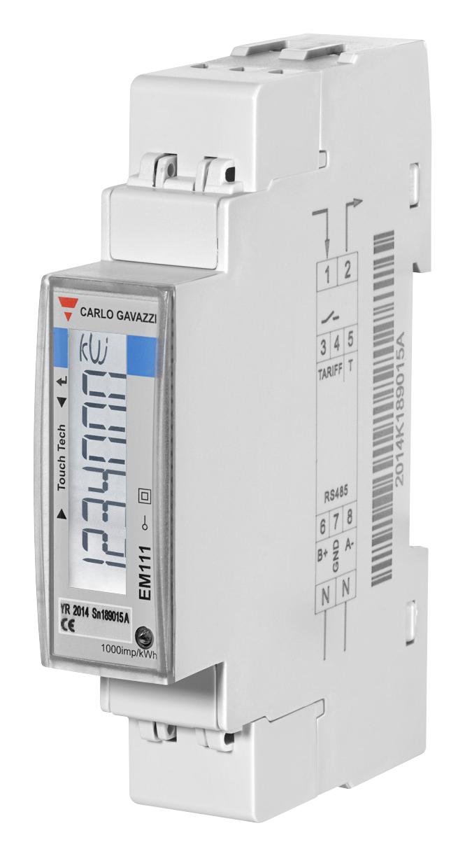 CARLO GAVAZZI EM111DINAV81XS1PFB Contadores De Energía