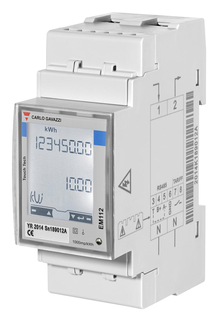 CARLO GAVAZZI EM112DINAV01XS1PFB Contadores De Energía