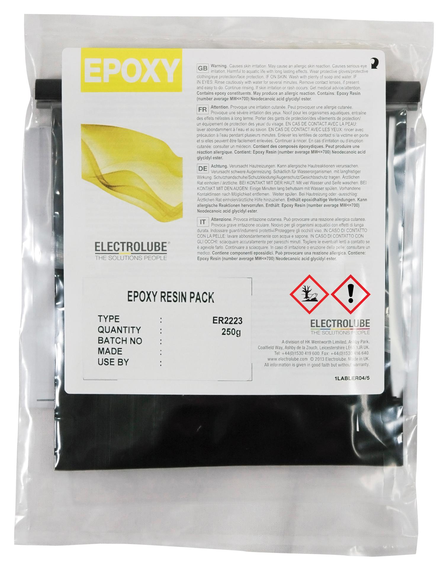 ELECTROLUBE ER2223RP250G Compuestos Encapsulantes