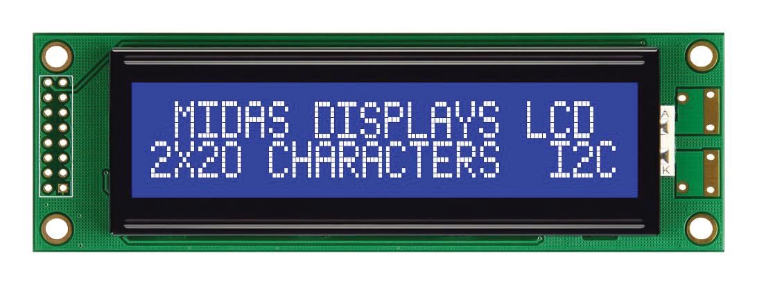 MIDAS DISPLAYS MC22005A6W-BNMLWI-V2 Pantallas LCD Alfanuméricas