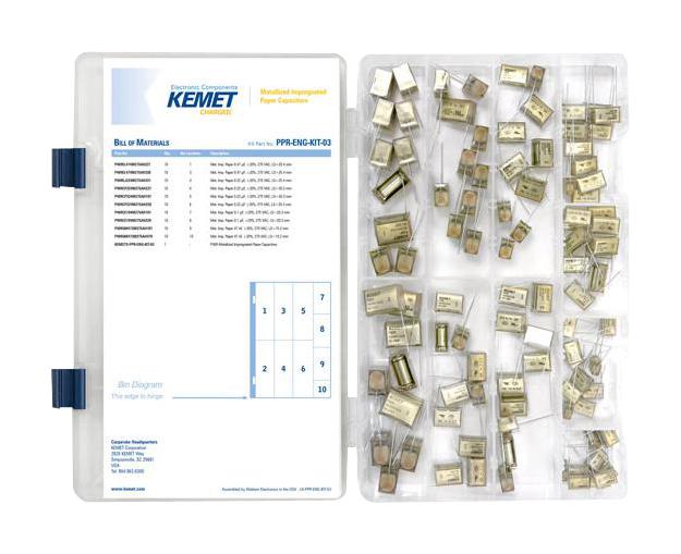 KEMET / PARTNER STOCK PPR ENG KIT 03 Kits Y Surtidos De Condensadores