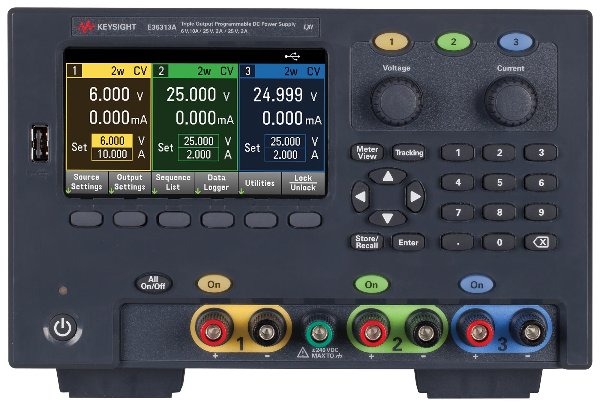 KEYSIGHT TECHNOLOGIES E36313A Fuentes De Alimentación De Banco