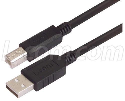 L-COM CAUBLKAB-5M Cables Lightning / USB