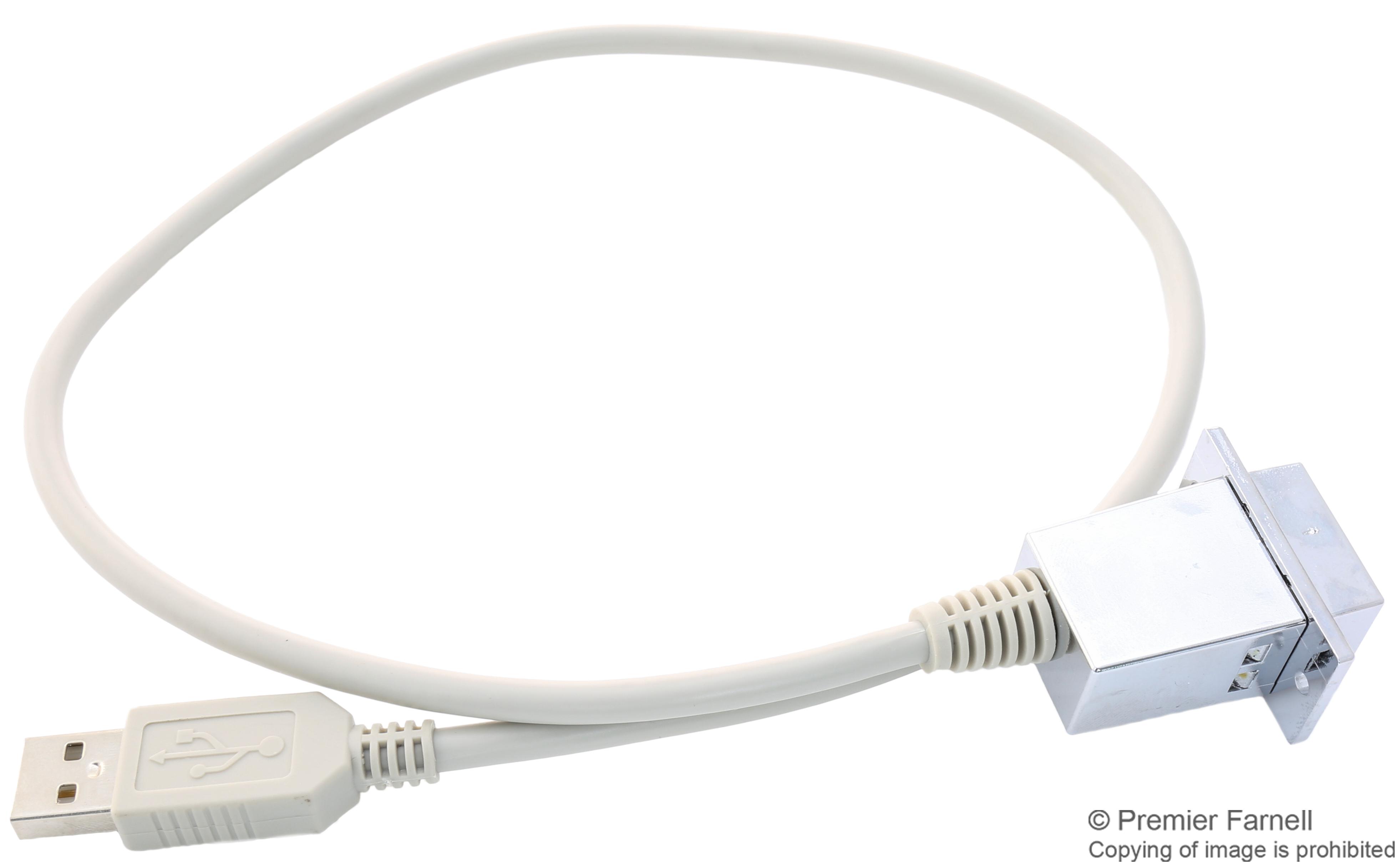 L-COM ECF504-24AAS Cables Lightning / USB