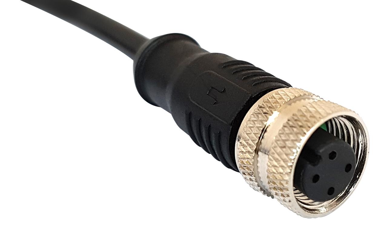 BULGIN LIMITED PXPTPU12FBF12ACL010PUR Conjuntos De Cables Para Sensores