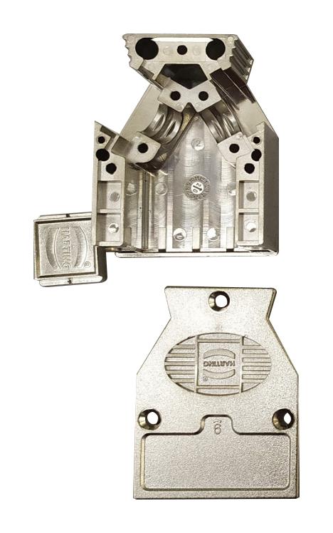 HARTING 09670370453 Carcasas Traseras Para Conectores Sub-D