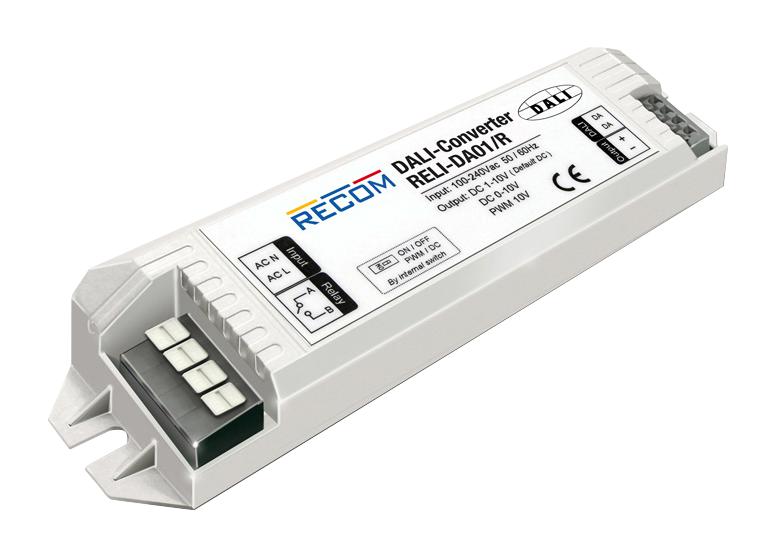 RECOM POWER RELI-DA01/R Fuentes De Alimentación Para LED AC / DC