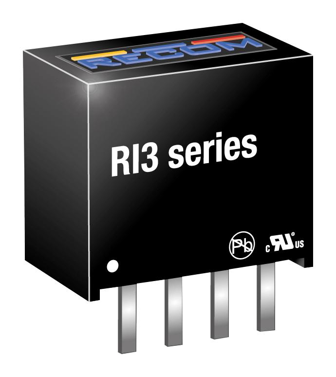 RECOM POWER RI3-0512S Convertidores DC / DC Aislados De Montaje Pasante