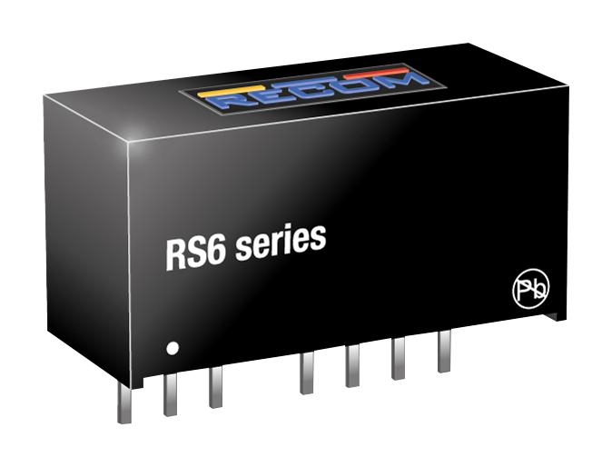 RECOM POWER RS6-2415D Convertidores DC / DC Aislados De Montaje Pasante