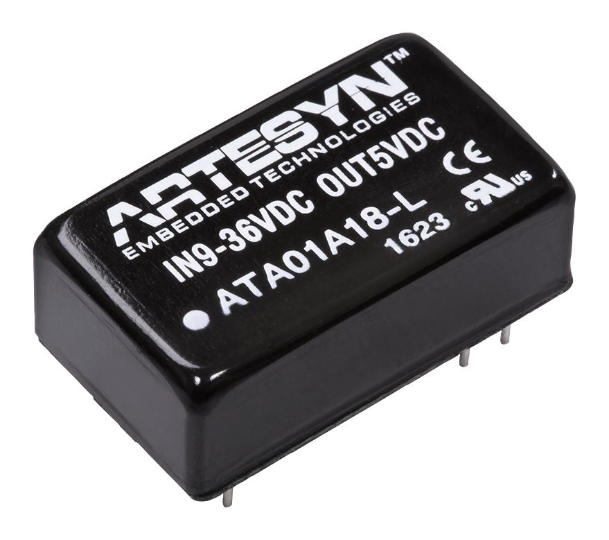 ARTESYN EMBEDDED TECHNOLOGIES ATA01A18-L Convertidores DC / DC Aislados De Montaje Pasante