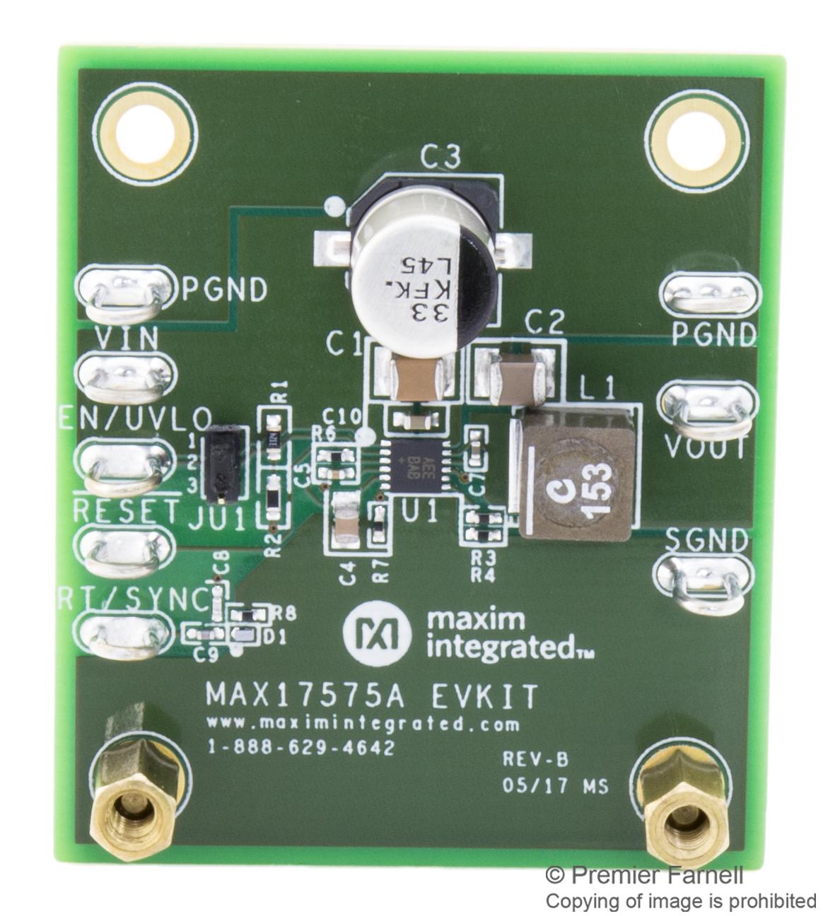 ANALOG DEVICES MAX17575EVKITA# Kits De Desarrollo Para Gestión De Alimentación - DC / DC