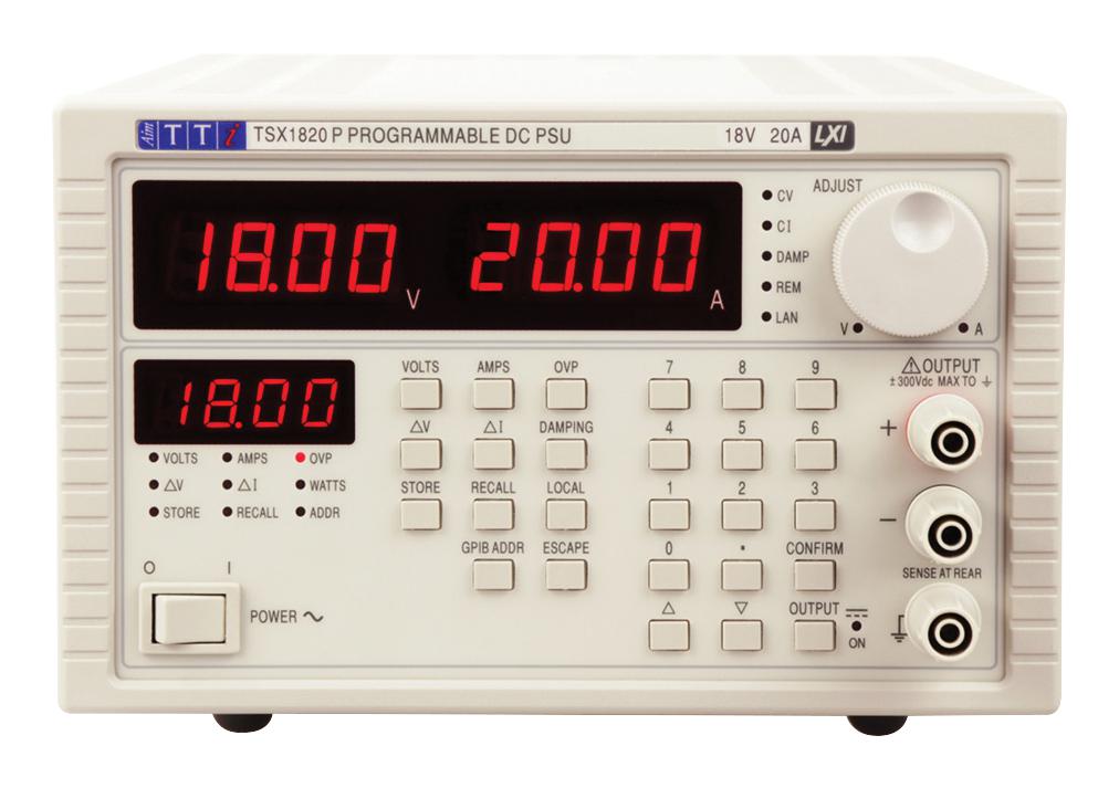 AIM-TTI INSTRUMENTS TSX1820P Fuentes De Alimentación De Banco