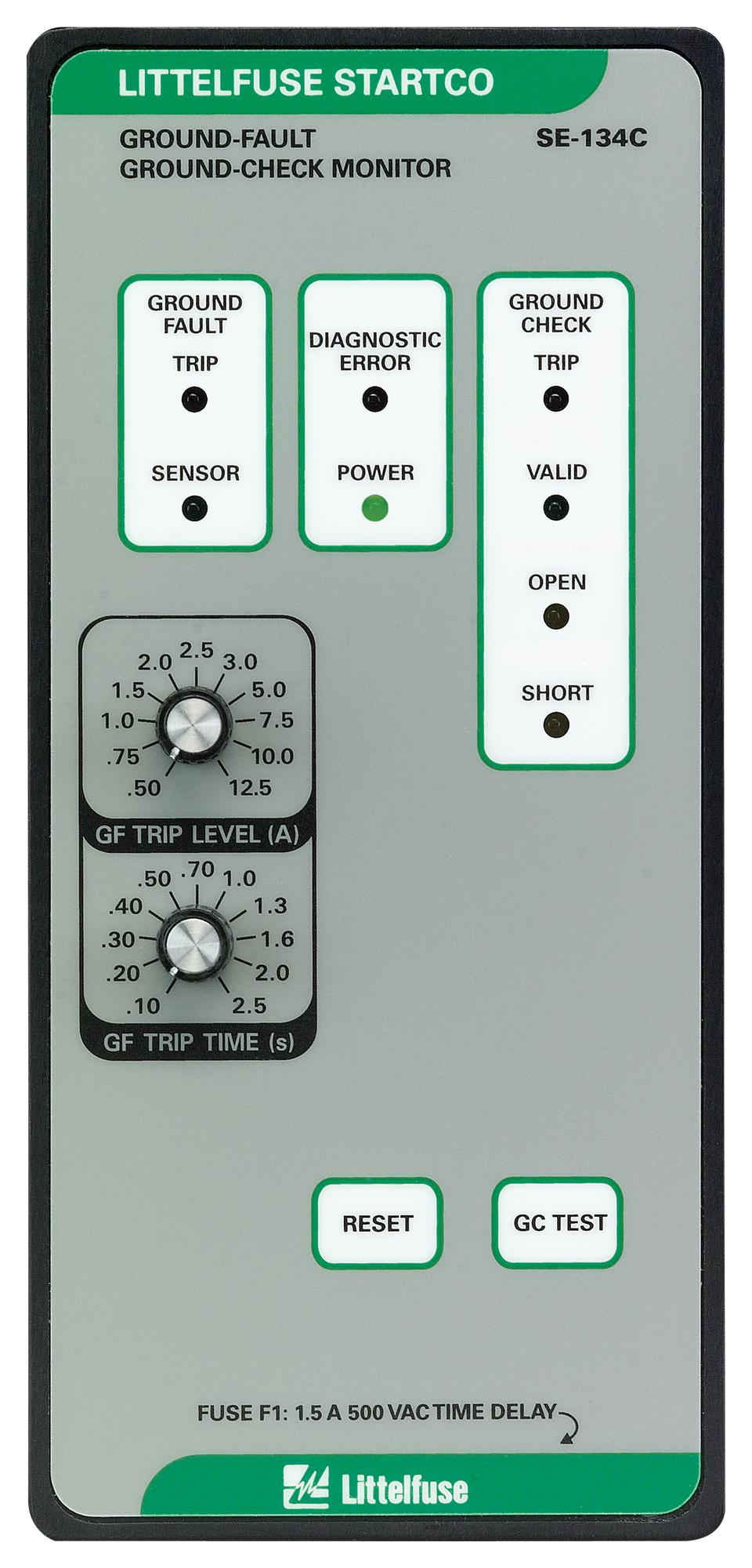 LITTELFUSE SE-134C-00 Relés De Control De Fallos A Tierra