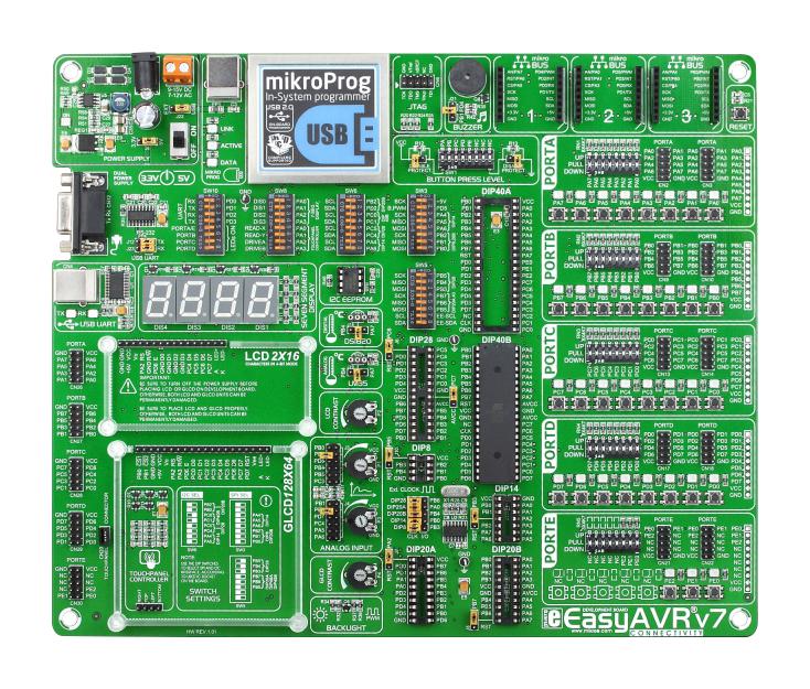 MIKROELEKTRONIKA MIKROE-1385 Kits De Desarrollo Integrado - AVR