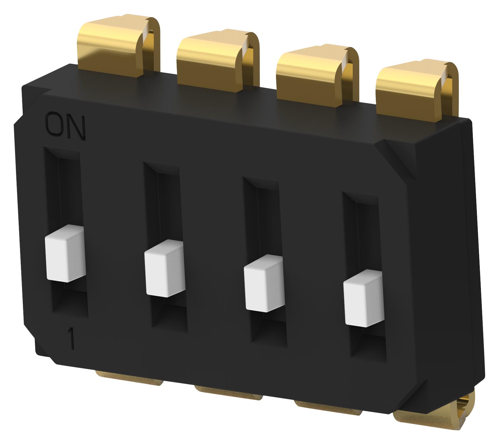 ALCOSWITCH - TE CONNECTIVITY EDS04SNNNTU04Q Interruptores DIP Y SIP