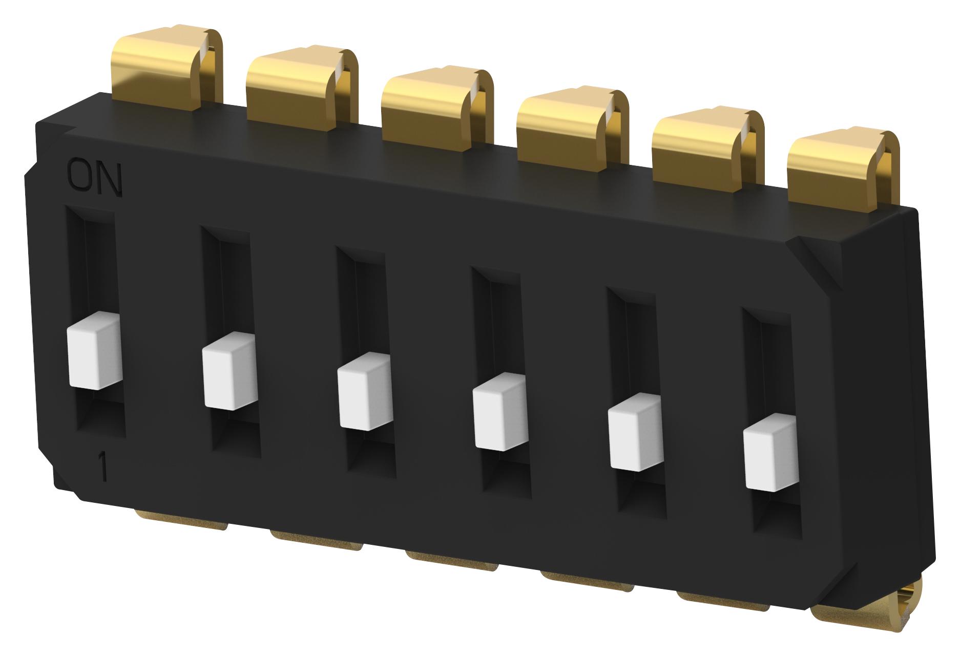 ALCOSWITCH - TE CONNECTIVITY EDS06SNNNTU04Q Interruptores DIP Y SIP