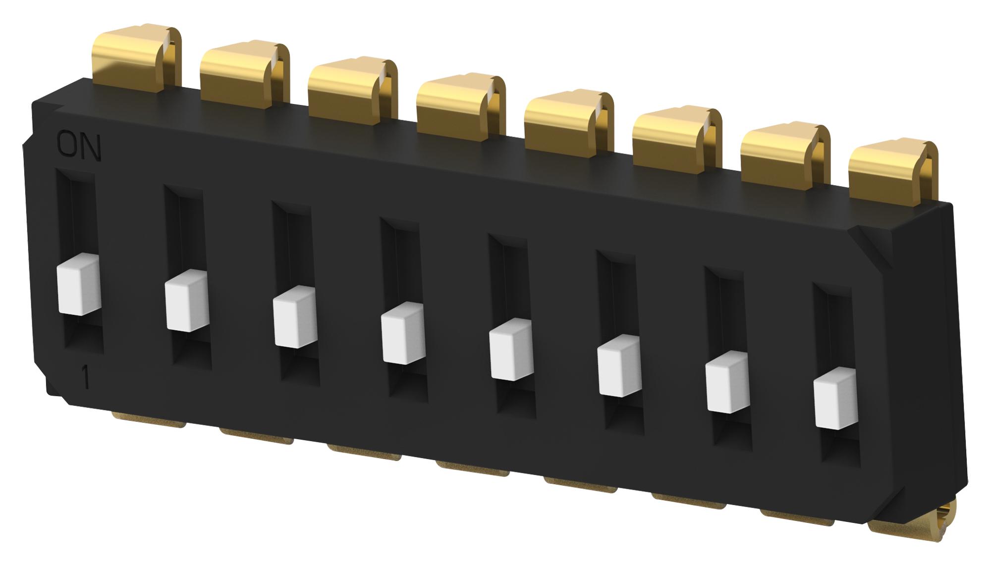 ALCOSWITCH - TE CONNECTIVITY EDS08SNNNTU04Q Interruptores DIP Y SIP