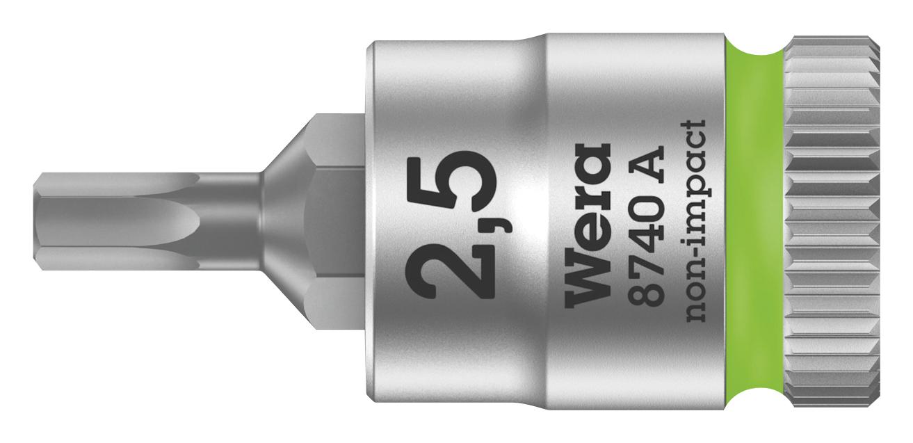 WERA 8740 2.5 X 28MM Vástagos Hexagonales