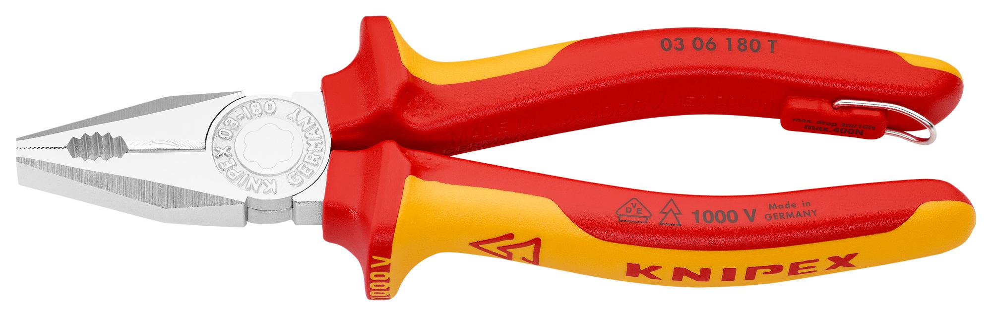 KNIPEX 03 06 180 T Alicates Universales