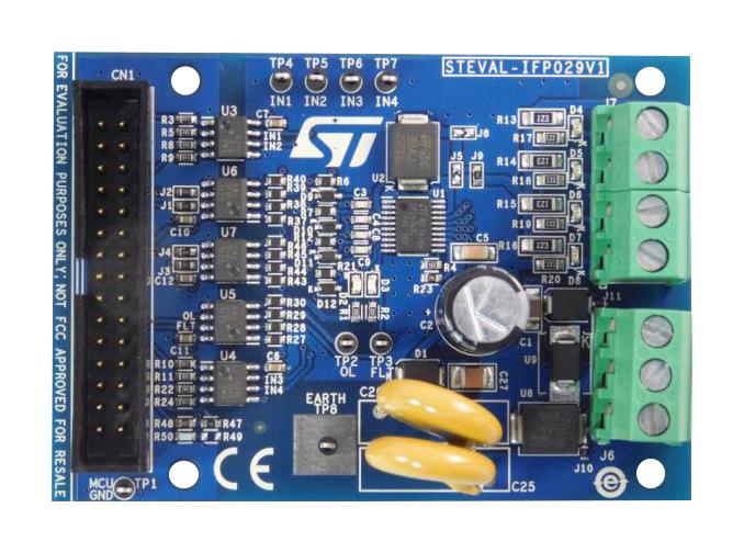 STMicroelectronics Scheda di valutazione Gestione dell'alimentazione per IPS4260L Evaluation Board, STEVAL-IFP029V1