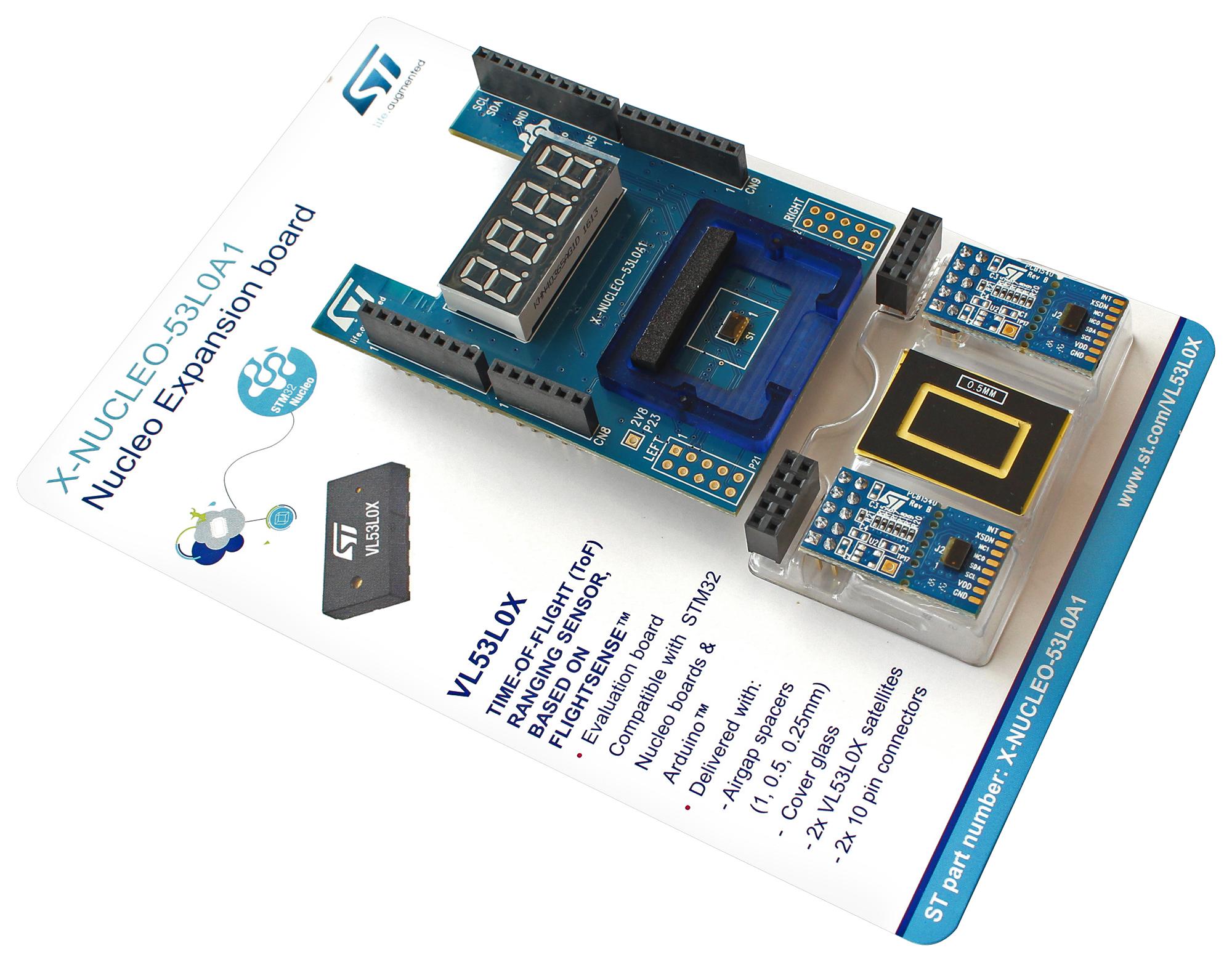 STMICROELECTRONICS P-NUCLEO-53L0A1 Kits De Desarrollo Integrado - Otros Ordenadores Integrados