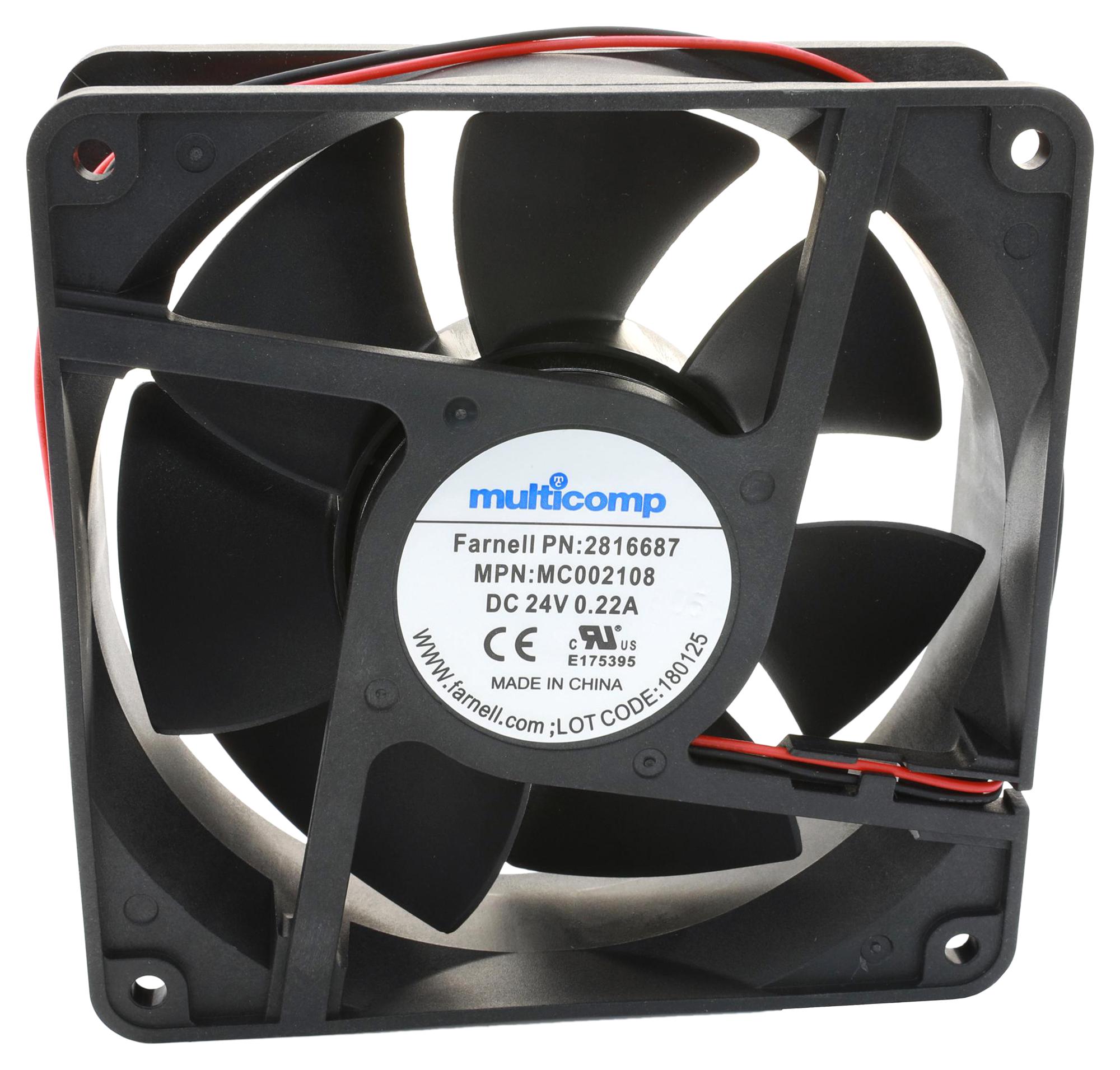 MULTICOMP PRO MC002110 Ventiladores Axiales DC