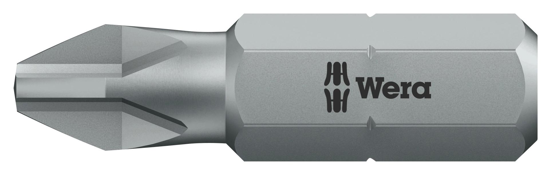 wera Embout extra rigide pour vis Phillips PH2 longueur 25 mm
