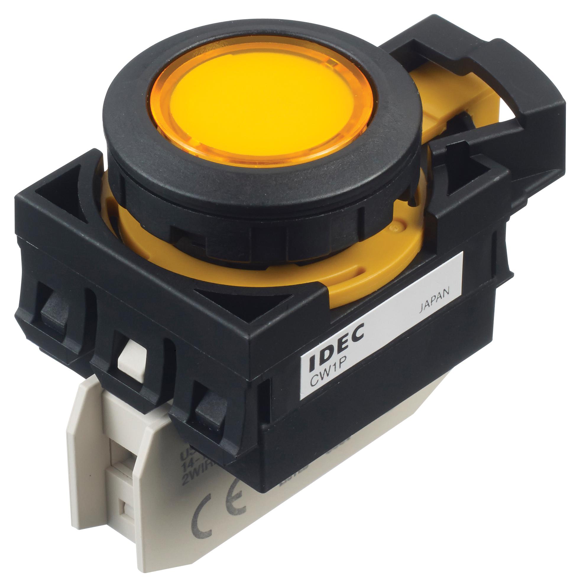 IDEC CW1P-1EQM4Y Indicadores LED De Color Único