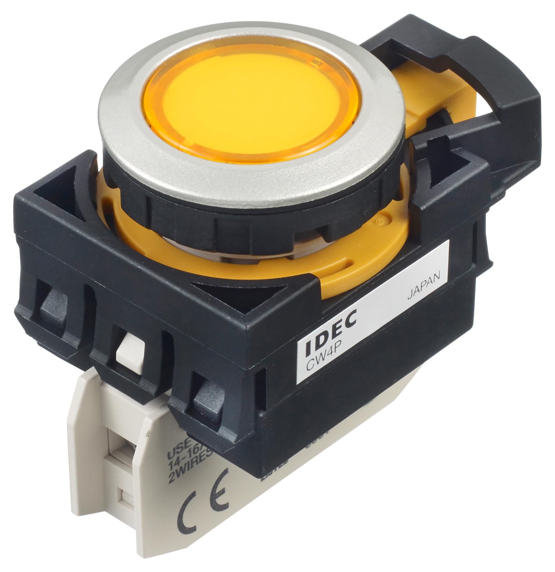 IDEC CW4P-1EQM4Y Indicadores LED De Color Único